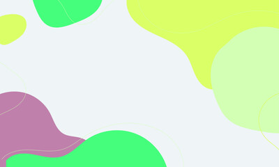 Hand drawn flat design abstract doodle background