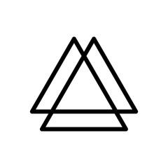 Triangle icon