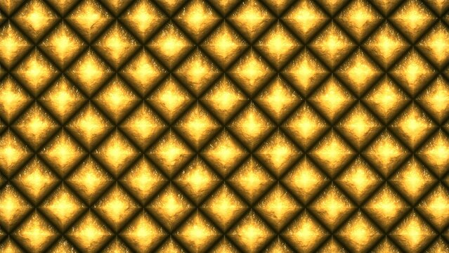 Crystal Forming Gold Gemstone Background