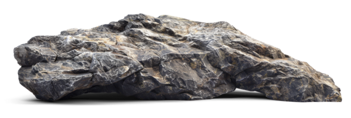 Detailed Rock Stone Texture, png file of isolated cutout object on transparent background