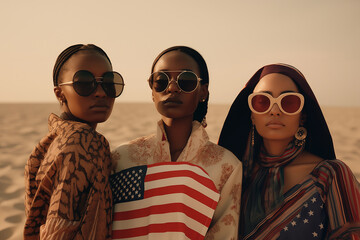 Obraz premium woman on the beach