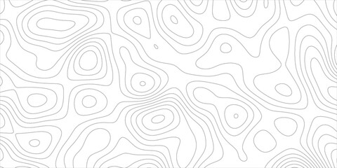 Topographic contour map. Silver line topography maount map contour background, geographic grid. Geographic mountain relief. Map and landscape terrain texture. - obrazy, fototapety, plakaty