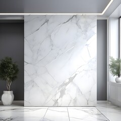 White carrara statuario marble texture background.