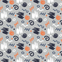 doodle seamless pattern