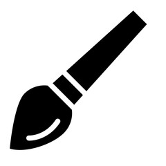 Paint brush vector icon