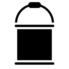 bucket, paint bucket tool icon