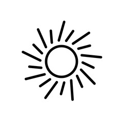 Sun icon