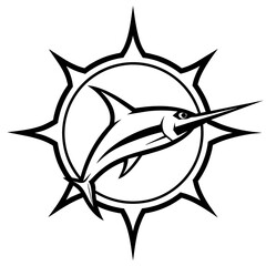 fish isolated on white