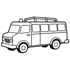  truck illustration wtith vector art