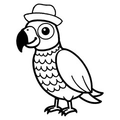 illustration of a bird with vector art