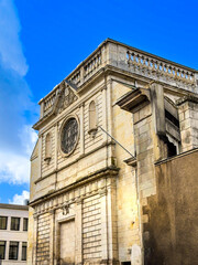 Traditional Cathedral building in Poitiers, France
