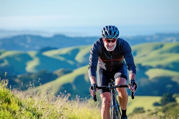 Pedal Power in the Bay: Middle-Aged Rider Conquers Hills