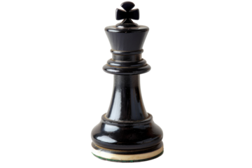 Chess figure piece for strategy board game isolated on background, business Intellectual game.