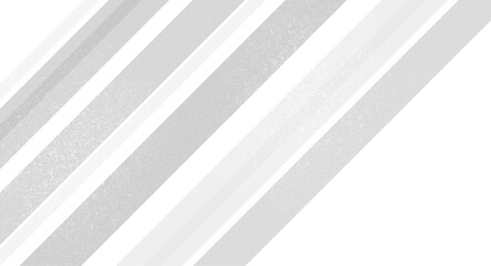 Obraz premium White grey geometric stripes abstract tech grunge grainy background. Vector minimal design