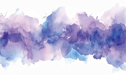 abstract watercolor background with  splashes violet