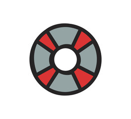 Icon set Tour and travel vector illustration