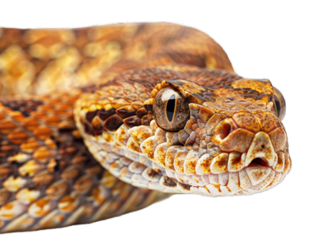 A close up of the snake, Animal portrait.