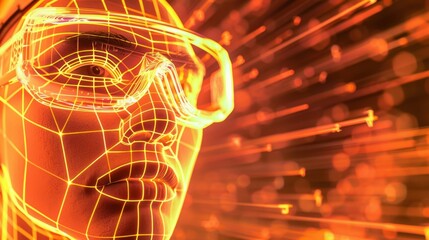 Digital Representation of Artificial Intelligence With Human Features