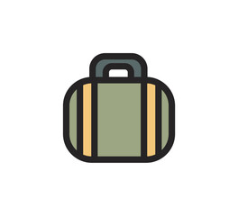 Icon set Tour and travel vector illustration