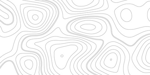 Topographic contour map. similar cartography illustration. Abstract background with waves Geographic mountain relief. Abstract lines background. Vector illustration.