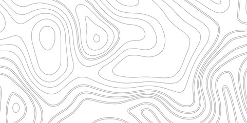 Topographic contour map. similar cartography illustration. Seamless pattern wave lines Topographic map. Geographic mountain relief. - obrazy, fototapety, plakaty
