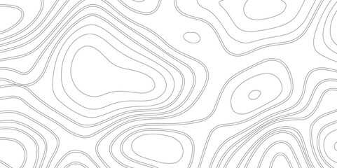 Topographic contour map. similar cartography illustration. Seamless pattern wave lines Topographic map. Geographic mountain relief. - obrazy, fototapety, plakaty