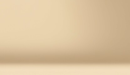 Empty Room with Textured Brown Wall and Metallic Frame Design