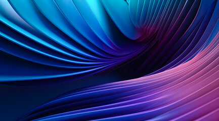 Abstract curve line wavy layer in gradient color.effect wallpaper background.technology design