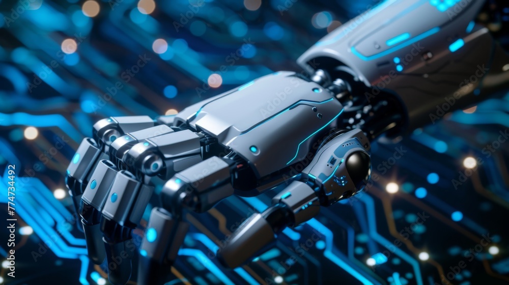 Poster Robotic Hand Interaction With Advanced Circuitry