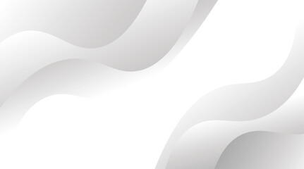 Smooth white waves, abstract minimalist design, soft curves, light and shadow play, gentle gradients, flowing organic shapes, monochromatic texture