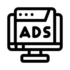 ads line icon