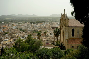 Blick auf Arta in Mallorca