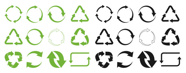Recycle vector icons. Recycle sign or symbol - 774742008