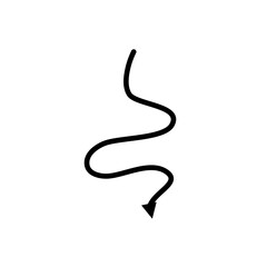 Black Arrow Illustration