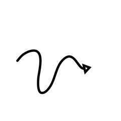 Black Arrow Illustration