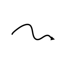 Black Arrow Illustration