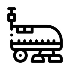 polisher line icon