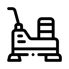 polisher line icon