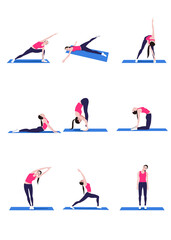 women yoga