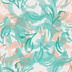 Palm foliage. Print for luxury fashion fabric, clothes, wallpaper.