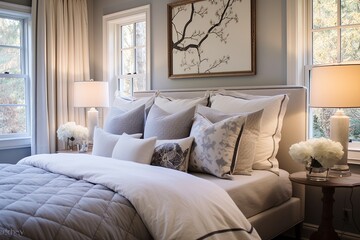 Plush Pillows Paradise: Welcoming Guest Bedroom Ideas for Inviting Decor