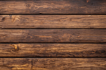 Deeply textured wood planks add a touch of vintage charm and rustic warmth
