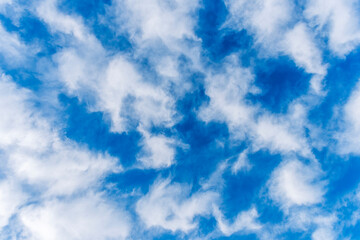 blue beautiful cloudscape for background and design.