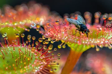 Foto op Plexiglas Flower Fuzz A Flower's Fascinating Fuzziness Generative AI © Satyam