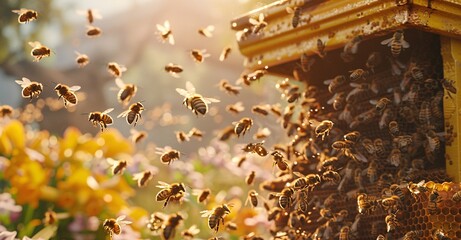 Bee-autiful Blossoms A Hive of Activity in May Generative AI