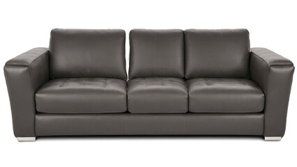 Fototapeta na wymiar Modern luxury sofa, png file of isolated cutout object on transparent background.