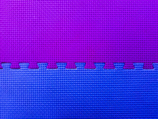 half color blue purple dotted in blurry background