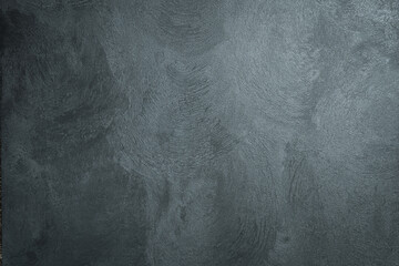 Black stone background, concrete dark surface or wall. Free space for design or text. - obrazy, fototapety, plakaty