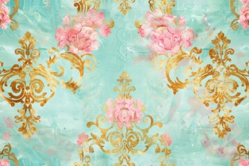 This is a watercolor seamless wallpaper.