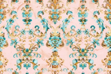 This is a watercolor seamless wallpaper.